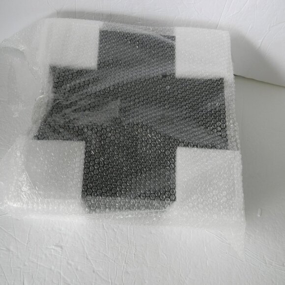 NEW P.S. Home Collapsible 6 Tier Shelf BLACK 10.5" X 10.5" X 34"TALL - Picture 2 of 3